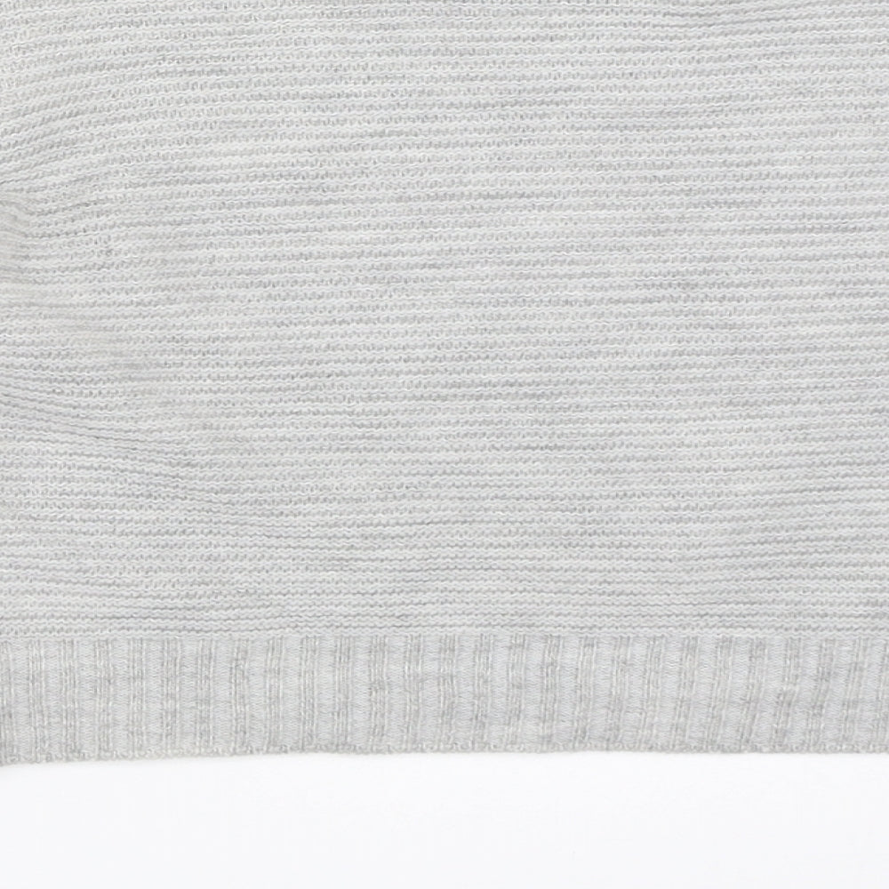 Womens UK Size 16 PRETTYLITTLETHING Grey Pullover Jumper