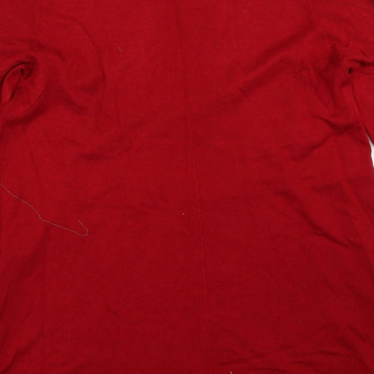 Womens UK Size S Bonmarché Red Pullover Jumper