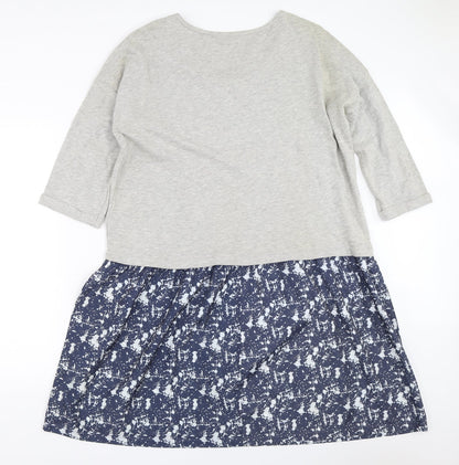 ESMARA Womens Grey   Fit & Flare  Size XL