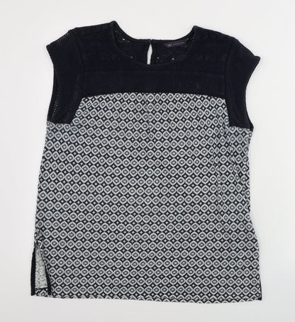 Womens UK Size 10 Marks and Spencer Grey Basic Tank