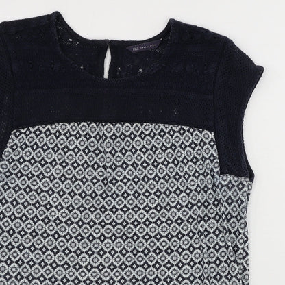 Womens UK Size 10 Marks and Spencer Grey Basic Tank