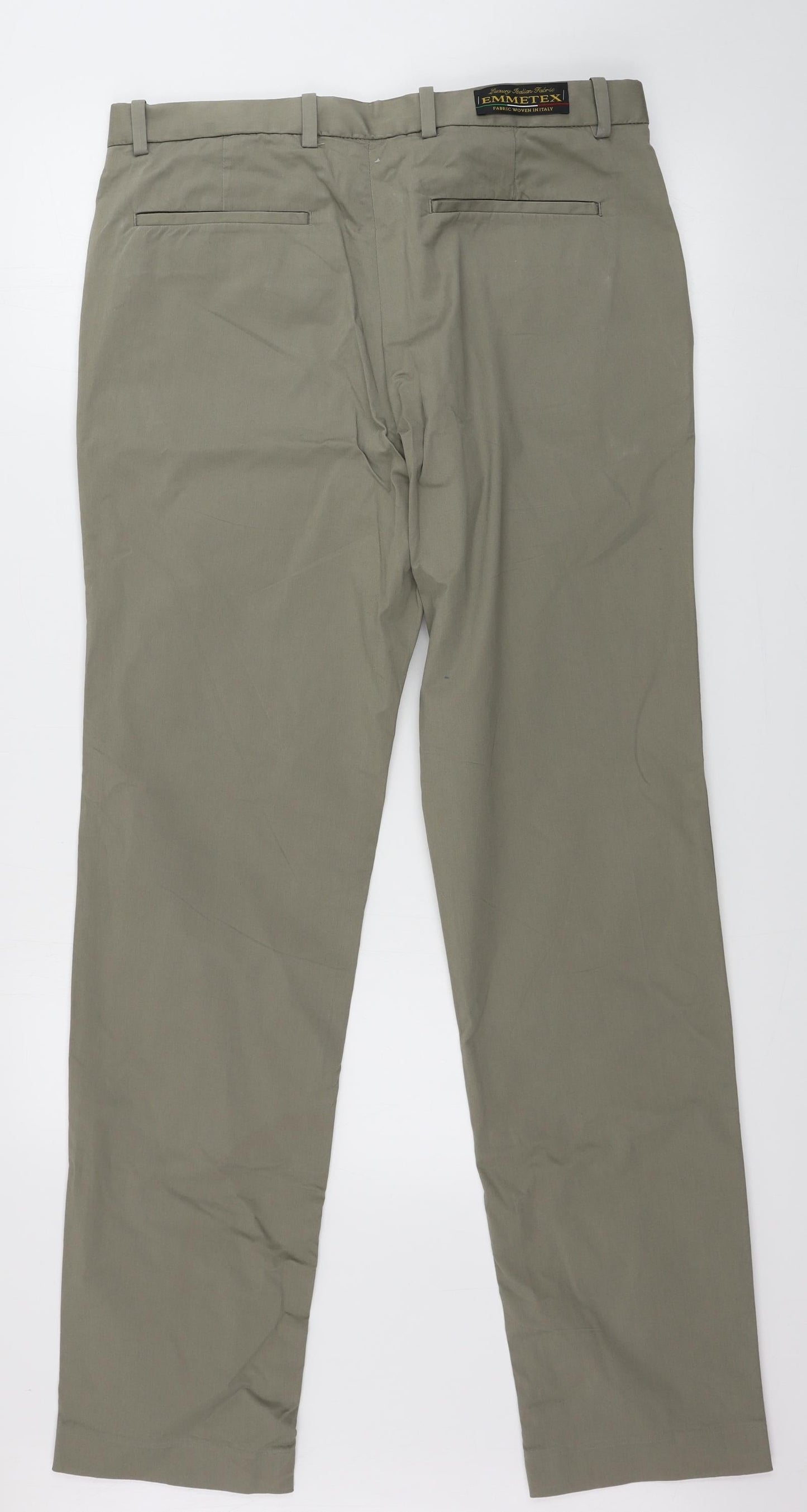 Marks and Spencer  Mens Beige   Trousers  Size 34 in L33 in
