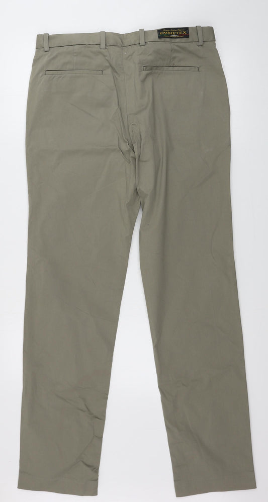 Marks and Spencer  Mens Beige   Trousers  Size 34 in L33 in