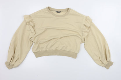 SheIn Womens Beige   Pullover Jumper Size S