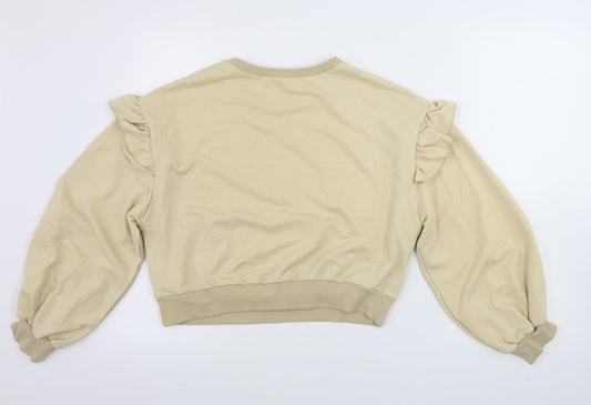 SheIn Womens Beige   Pullover Jumper Size S