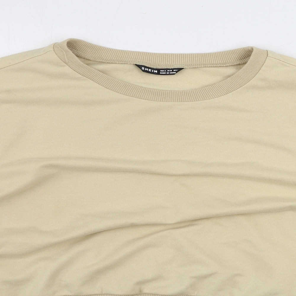 SheIn Womens Beige   Pullover Jumper Size S