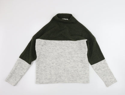 Womens UK Size S Peacocks Grey Pullover Jumper