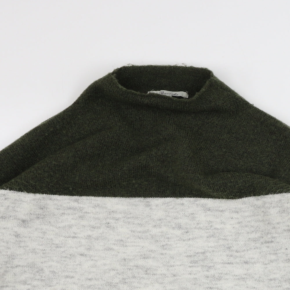 Womens UK Size S Peacocks Grey Pullover Jumper