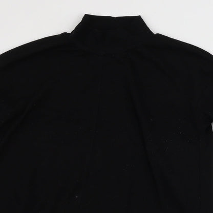 Womens UK Size 8 NEXT Black Pullover Jumper