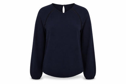 Womens UK Size 8 Marks and Spencer Blue Pullover Jumper