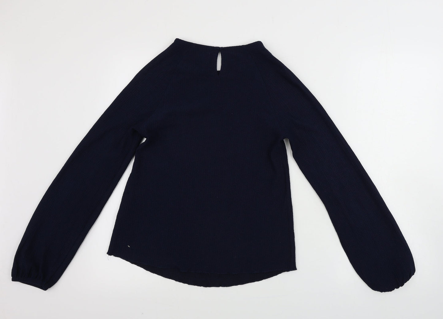 Womens UK Size 8 Marks and Spencer Blue Pullover Jumper