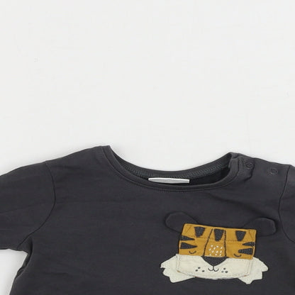NEXT  Boys Grey   Basic T-Shirt Size 6-9 Months