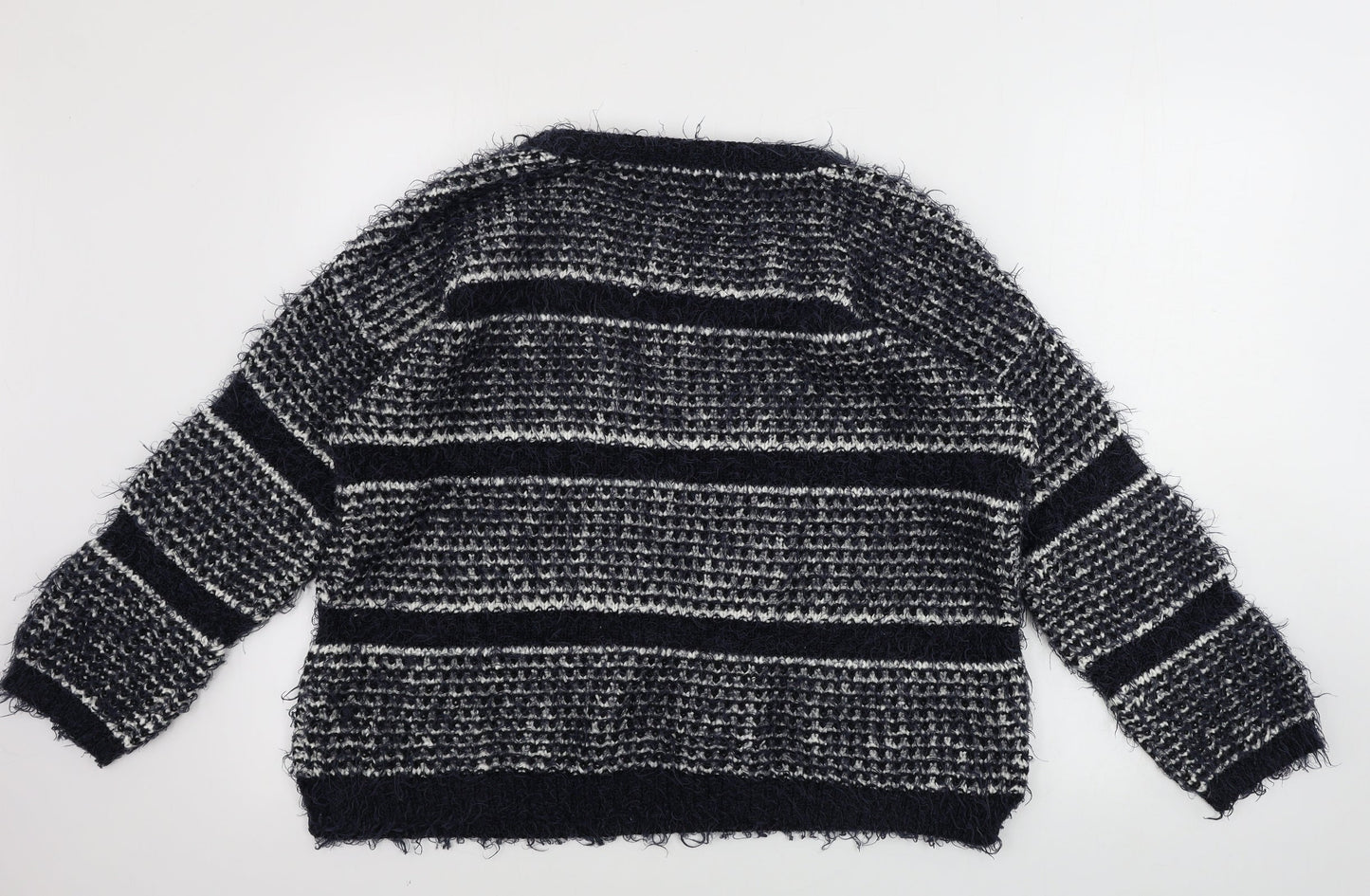 TU Womens Blue Striped  Pullover Jumper Size 16