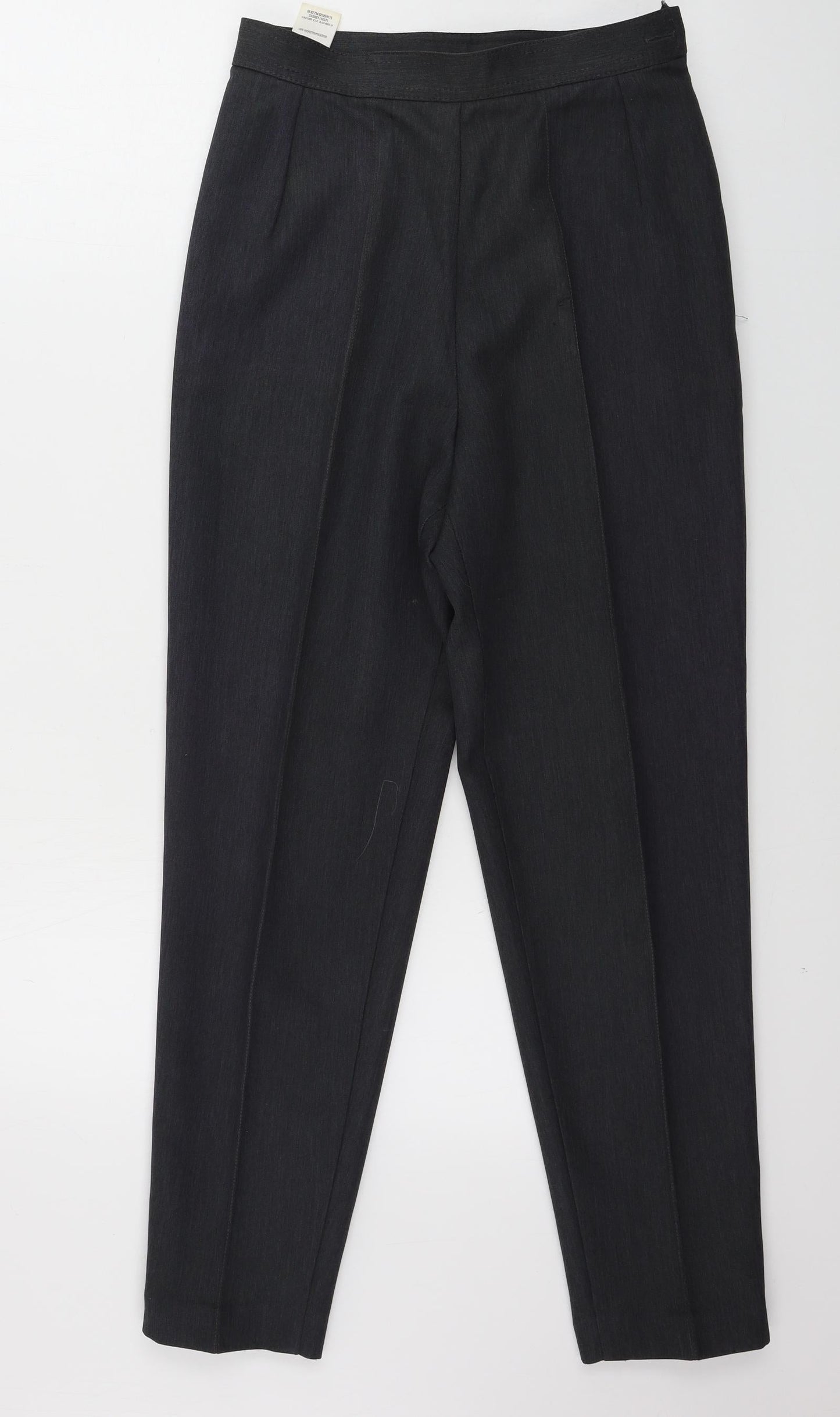 Womens UK Size 10 Marks and Spencer Regular Fit  Grey Trousers