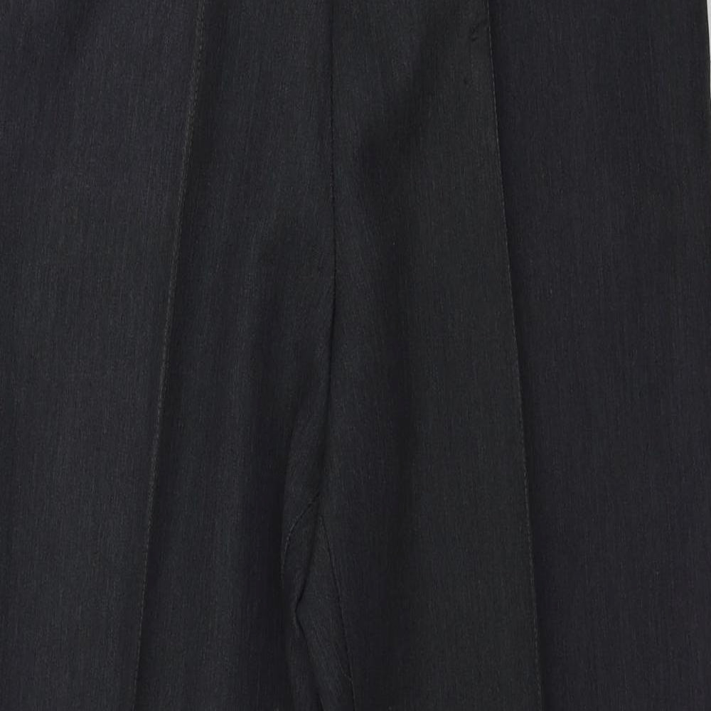 Womens UK Size 10 Marks and Spencer Regular Fit  Grey Trousers