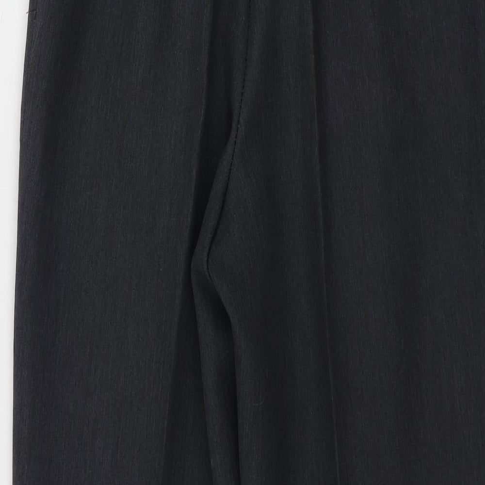 Womens UK Size 10 Marks and Spencer Regular Fit  Grey Trousers