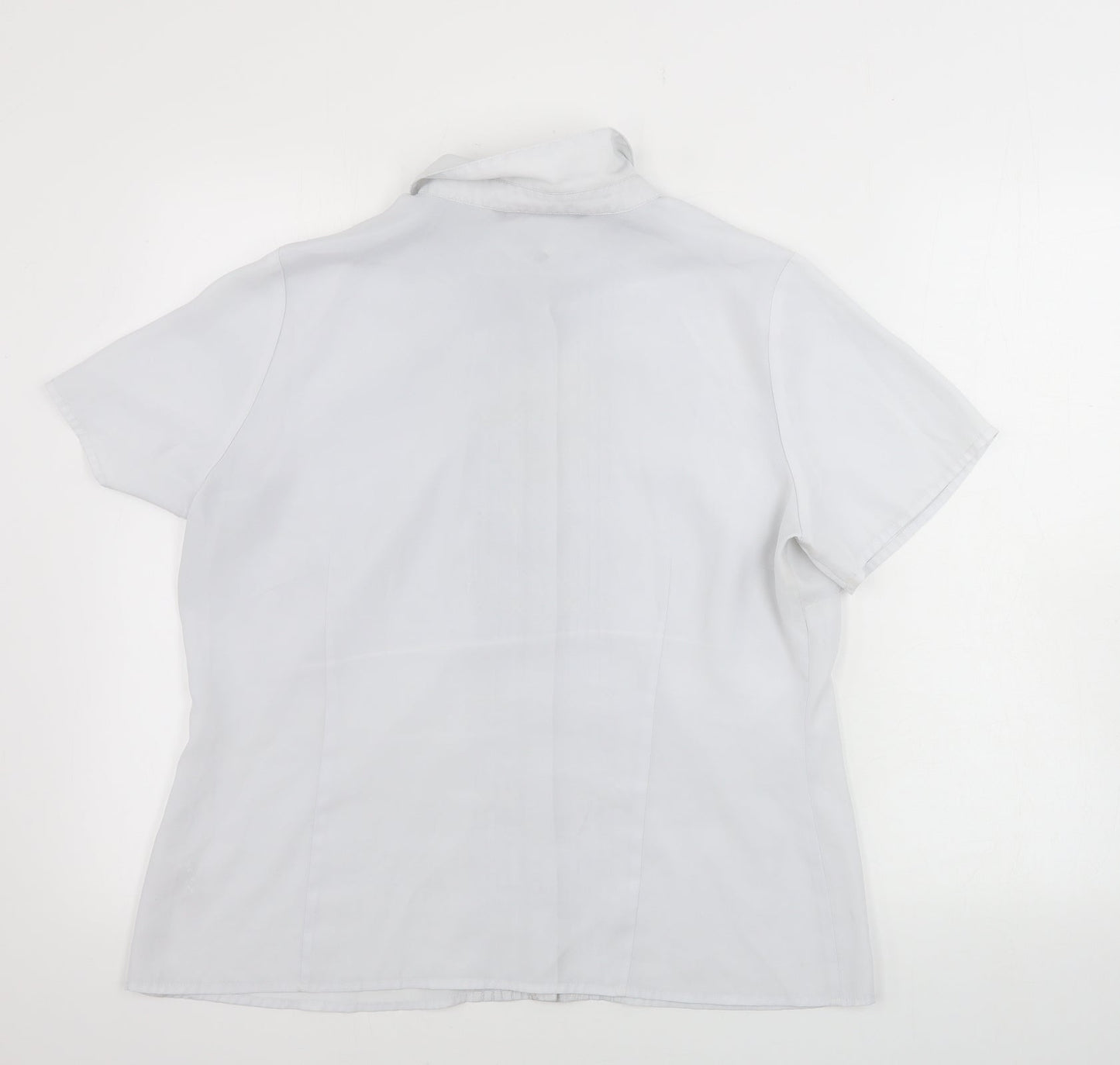Womens UK Size 16 bm collection Grey Basic Button-Up