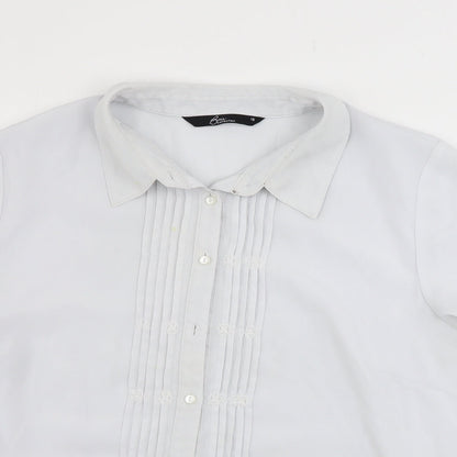 Womens UK Size 16 bm collection Grey Basic Button-Up
