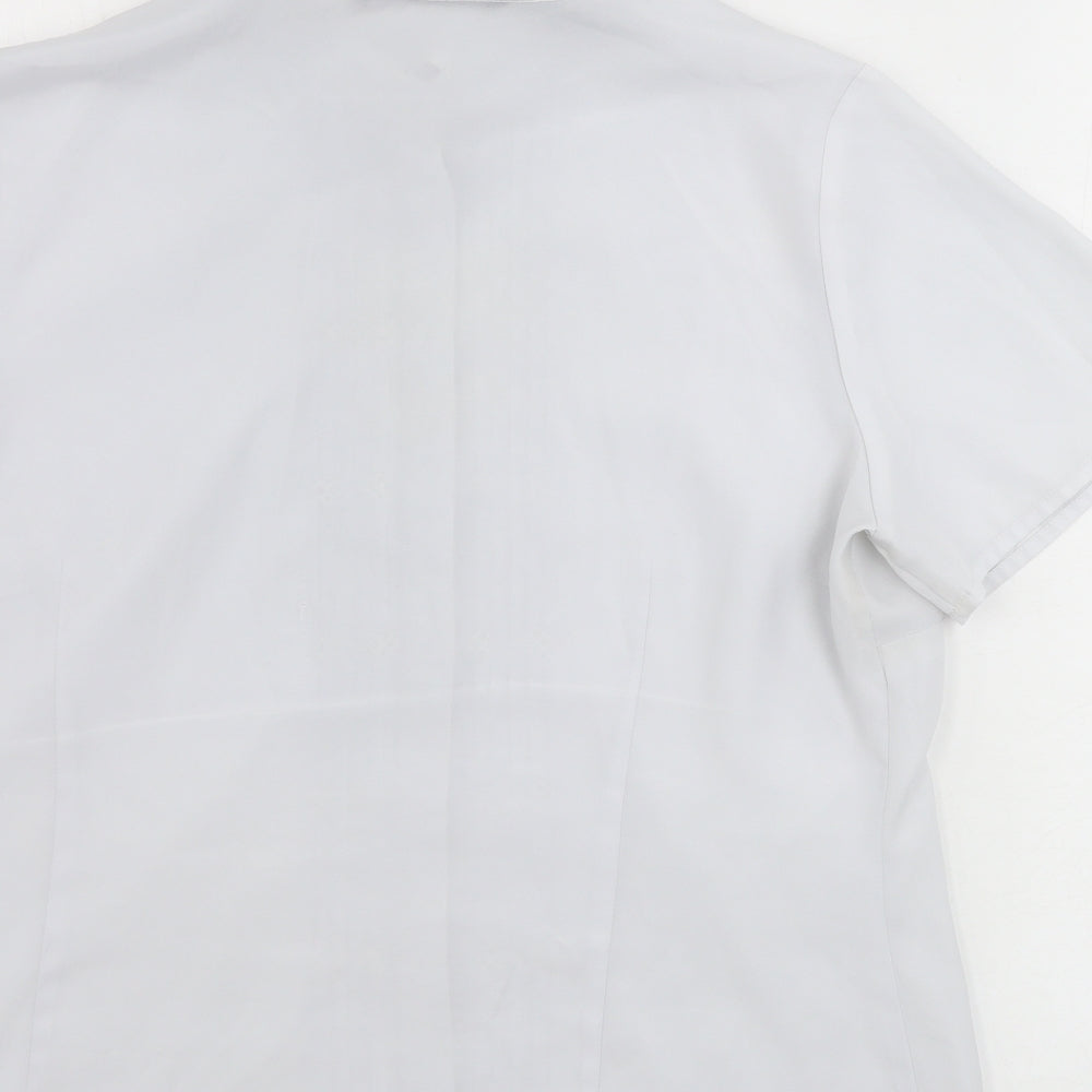 Womens UK Size 16 bm collection Grey Basic Button-Up