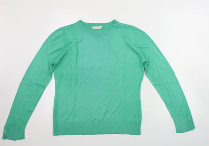 BHS Womens Green   Pullover Jumper Size 12