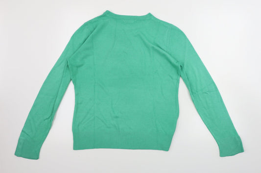 BHS Womens Green   Pullover Jumper Size 12