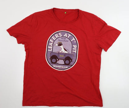 Rapuni  Mens Red    Polo Size XL