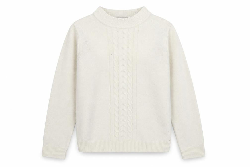 Womens UK Size M EWM Beige Pullover Jumper