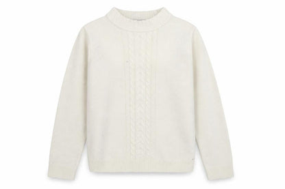 Womens UK Size M EWM Beige Pullover Jumper