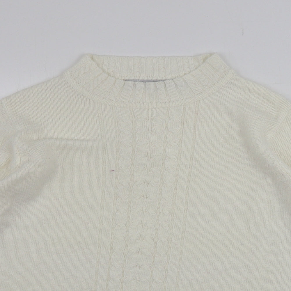 Womens UK Size M EWM Beige Pullover Jumper