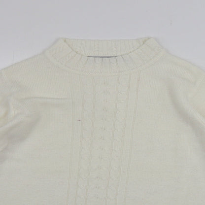 Womens UK Size M EWM Beige Pullover Jumper