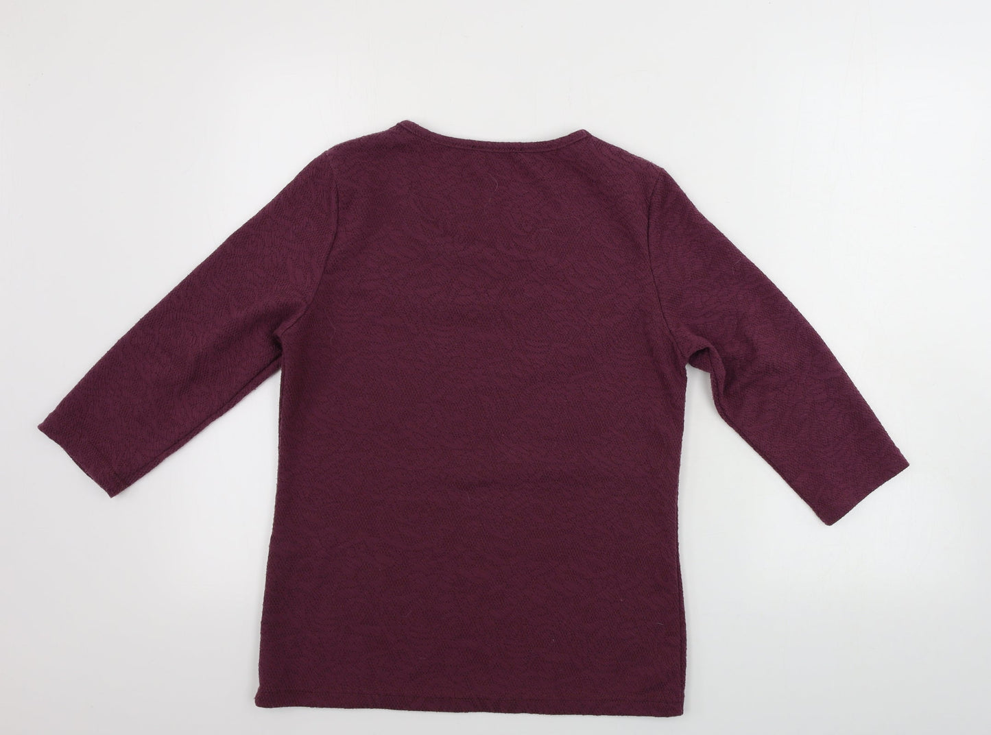 Womens UK Size 8 Klass Purple Pullover Jumper