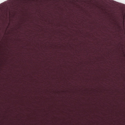 Womens UK Size 8 Klass Purple Pullover Jumper