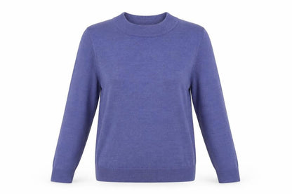 Womens UK Size 8 Marks and Spencer Blue Pullover Jumper