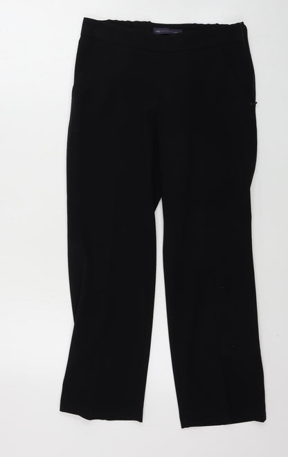 Womens UK Size 6 Marks and Spencer Regular Fit  Black Trousers