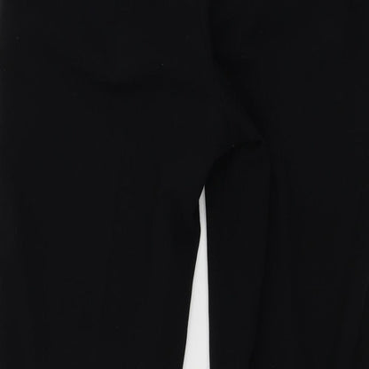 Womens UK Size 6 Marks and Spencer Regular Fit  Black Trousers