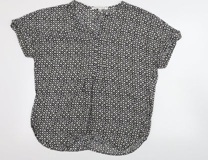 Womens UK Size L Max Studio White Basic Blouse