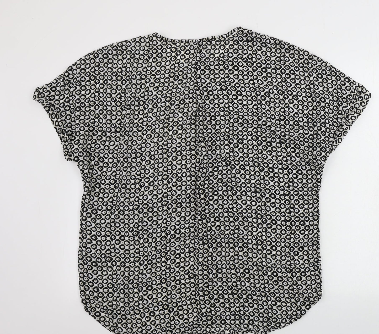 Womens UK Size L Max Studio White Basic Blouse