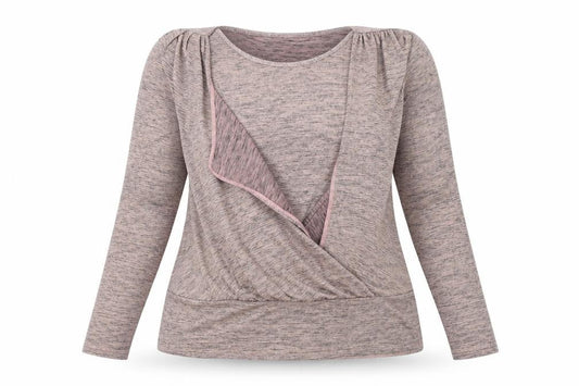 Front view of Joanna Hope women’s beige camisole t-shirt, size UK 18