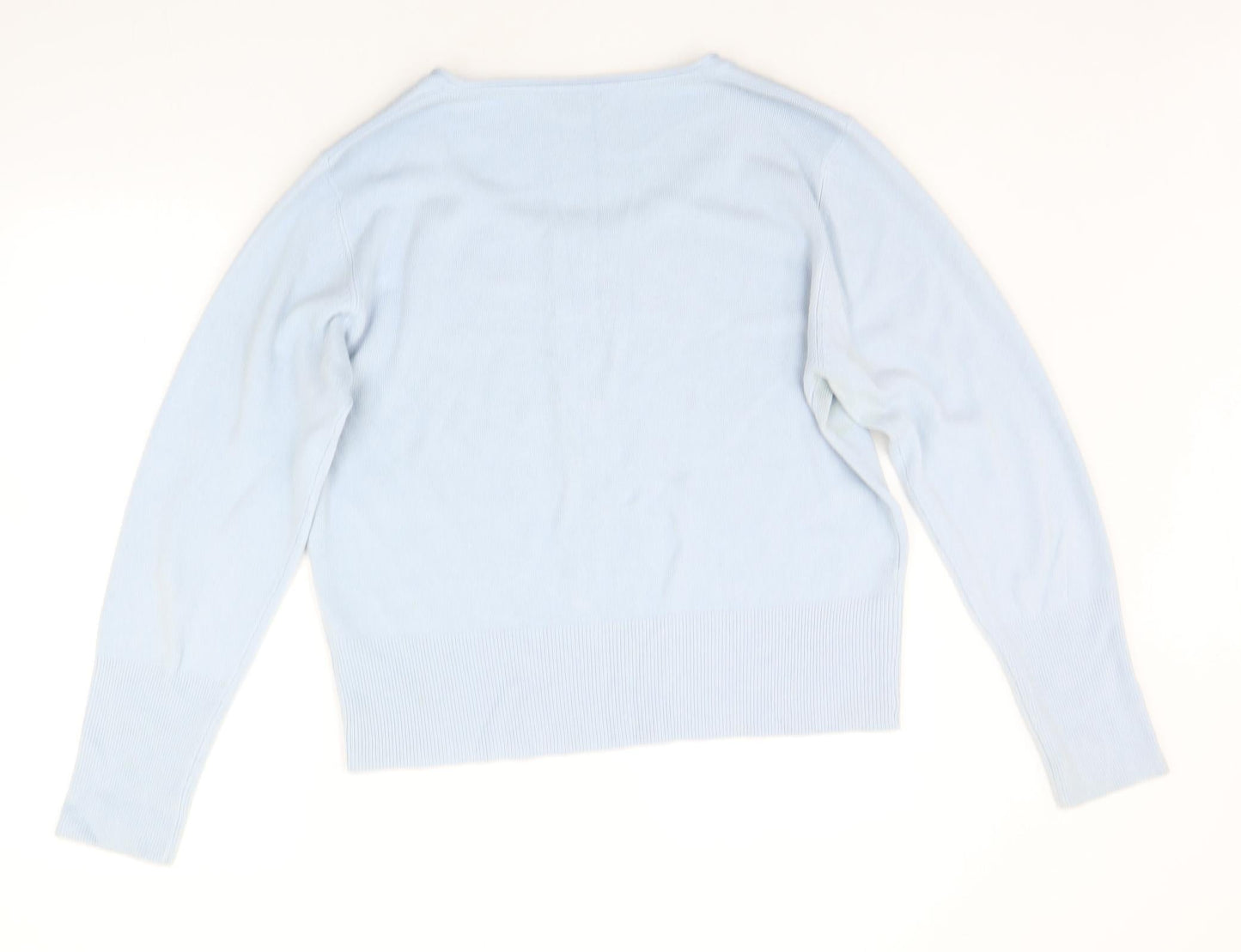 Womens UK Size 18 Per Una Blue Pullover Jumper