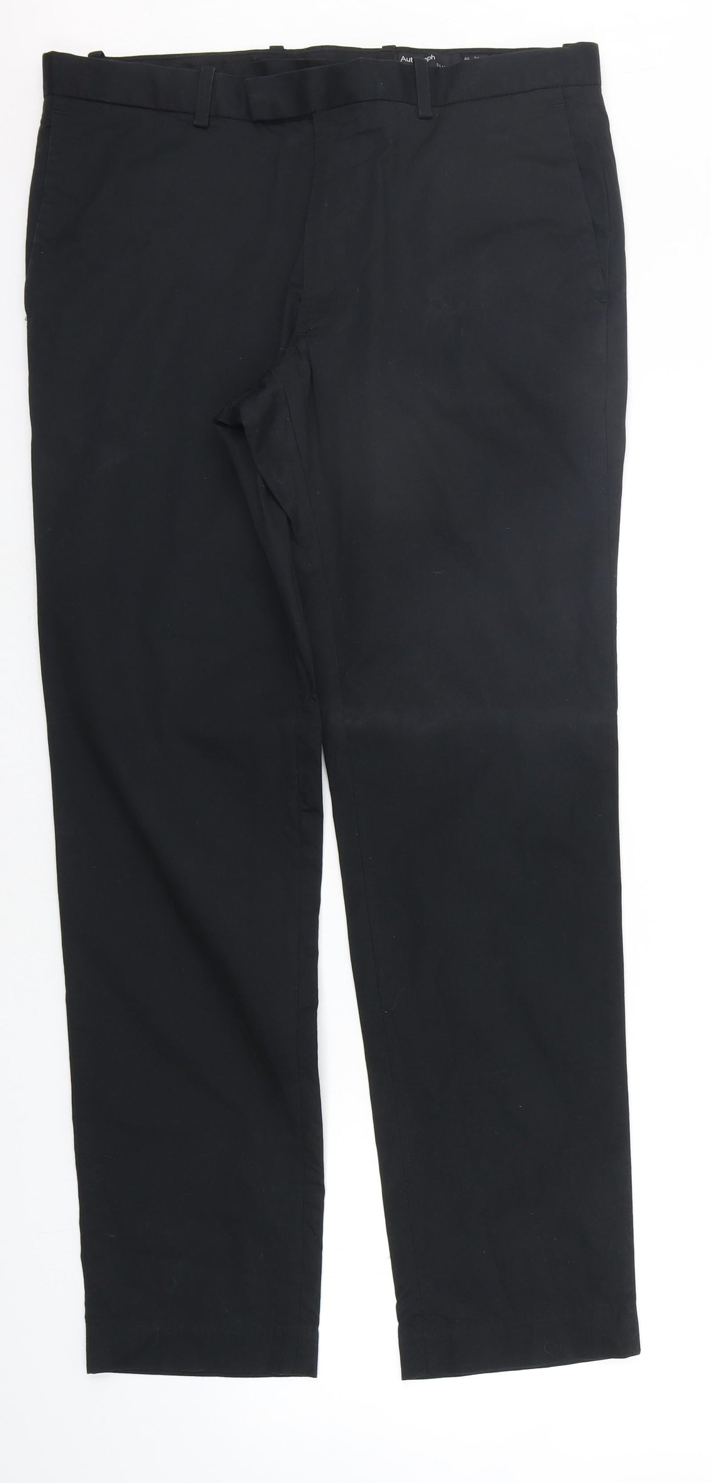 Autograph Womens Black   Trousers  Size 34 in L31 in