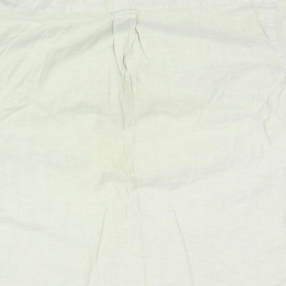 Mens UK Size XL EA Menswear Green  Button-Up Short Sleeve Casual Shirt