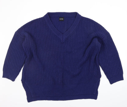 be you Womens Blue   Pullover Jumper Size 16