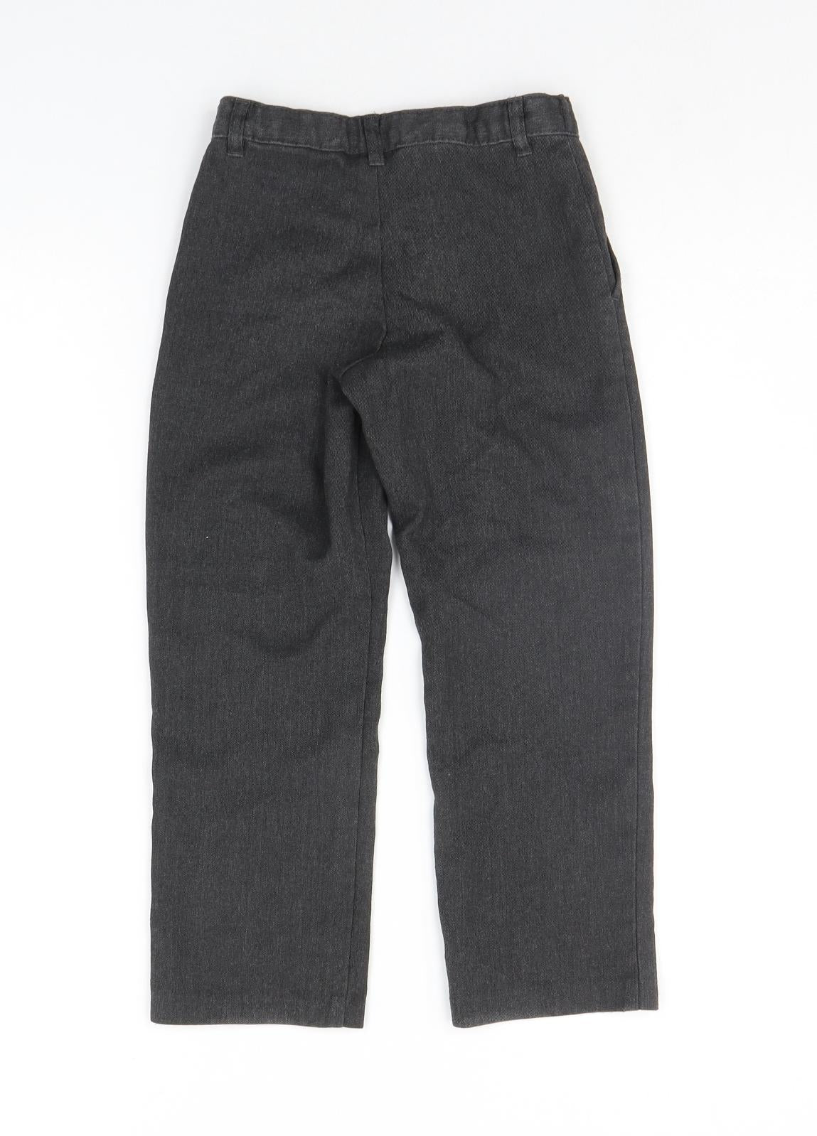 George Boys Grey   Chino Trousers Size 5-6 Years