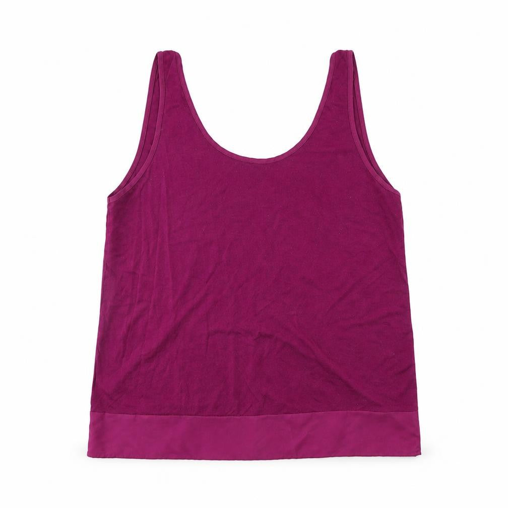 Womens UK Size 10 George Purple Basic Tank