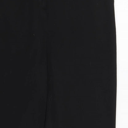 Resis Womens Black   Trousers  Size 12 L28 in
