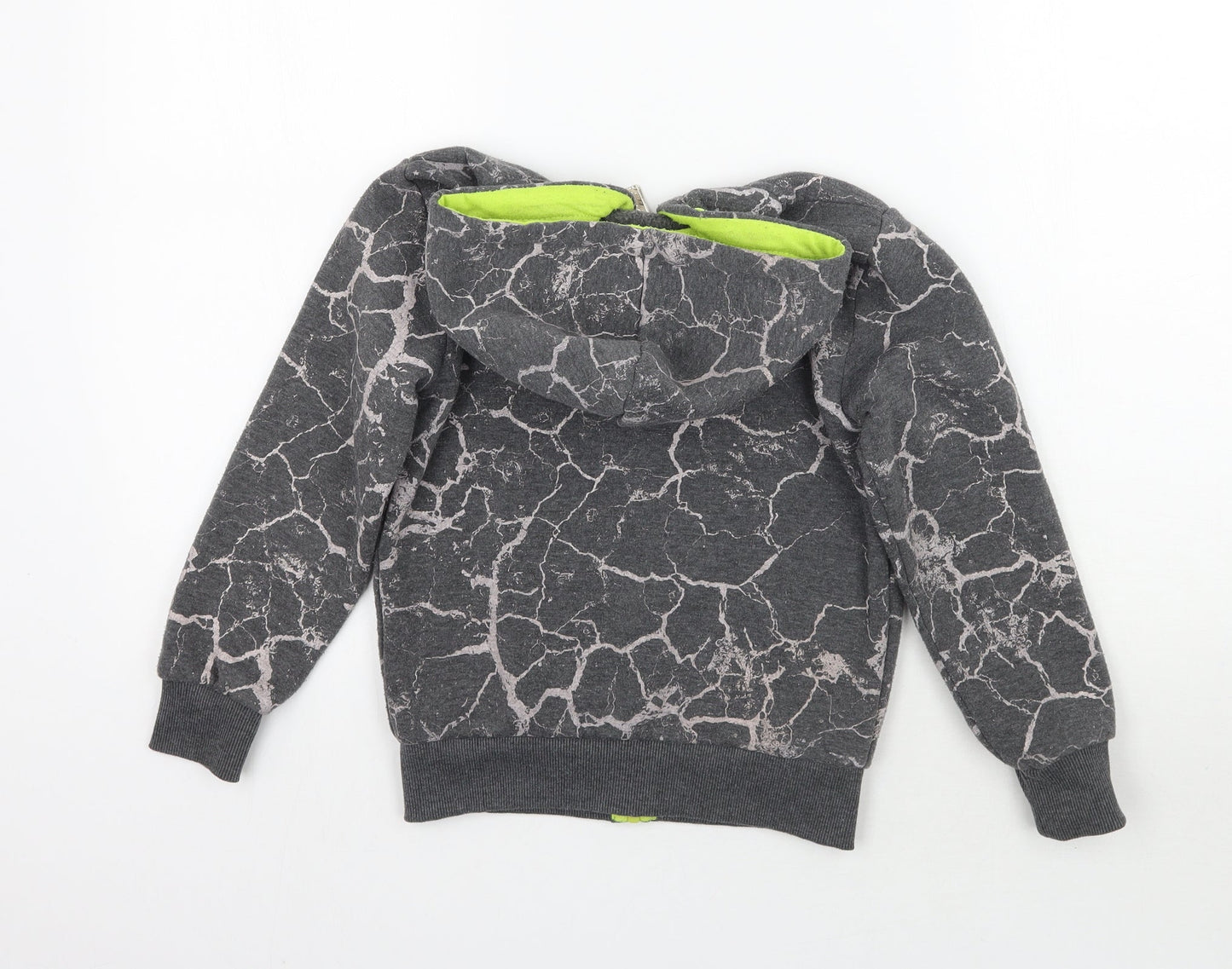 Chika chika Boys Grey Geometric  Jacket Coat Size 8 Years