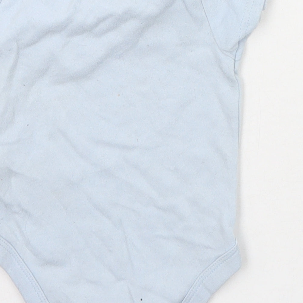 Nutmeg Boys Blue   Babygrow One-Piece Size 3-6 Months