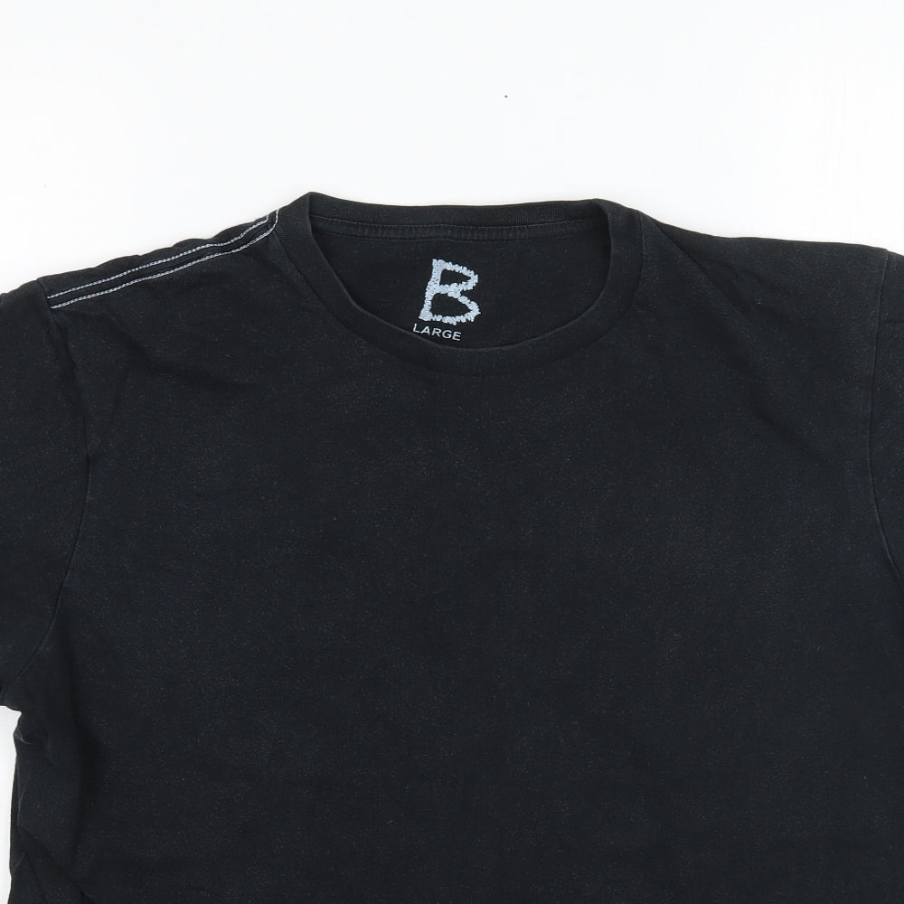 Mens UK Size L Burton Black  T-Shirt