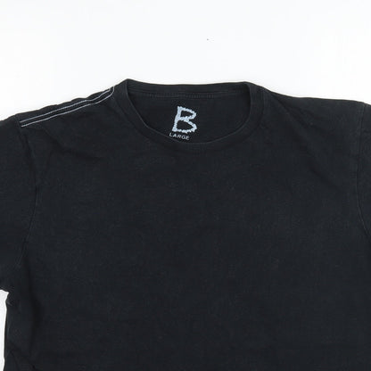 Mens UK Size L Burton Black  T-Shirt