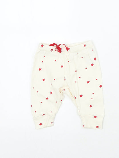 Gap Baby Ivory Geometric  Sweatpants Trousers Size 0-3 Months